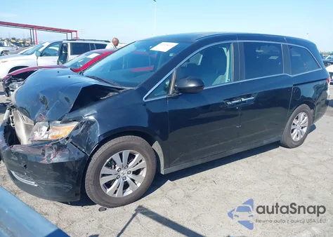 2016 Honda Odyssey Ex-L from USA, damaged, VIN 5FNRL5H68GB082141